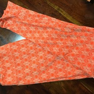 Orange LuLaRoe TC Leggings